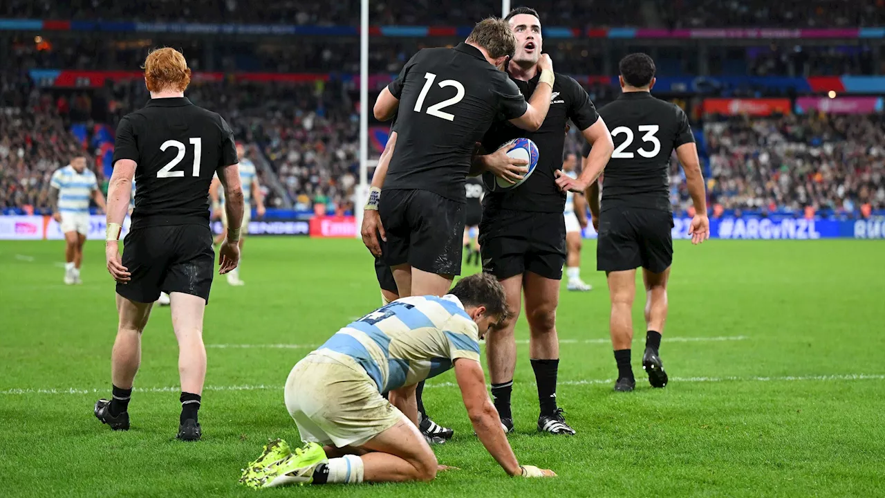 - All Blacks in finale! La Nuova Zelanda travolge 44-6 l'Argentina, 3ª finale nelle ultime 4 edizioni