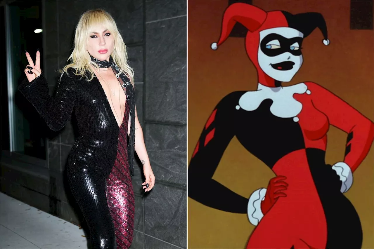 Lady Gaga wears Harley Quinn-inspired outfit to perform with Rolling Stones ahead of Joker sequel