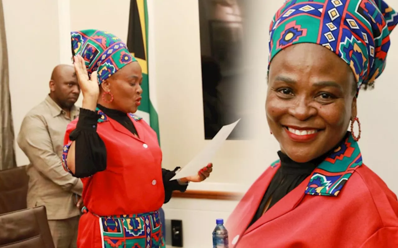 Mkhwebane as new EFF MP is 'excited and can't wait to serve'