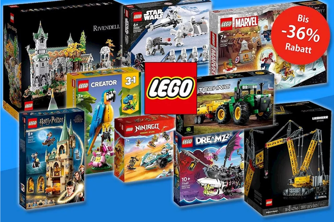 Hammer Lego Deals in den Amazon After Prime Day Angeboten: Jetzt bis -36% Rabatt sparen