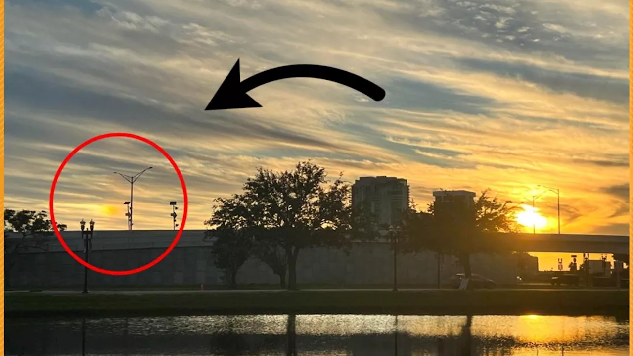 Sundog spotted over Jacksonville