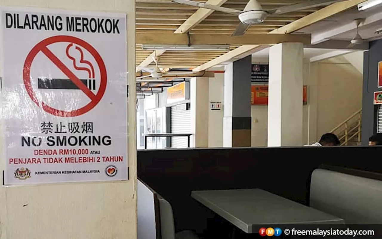 RM1.2mil compound fines for smoking offences last month