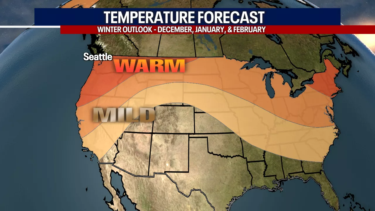 El Nino winter ahead could mean a drier, warmer winter