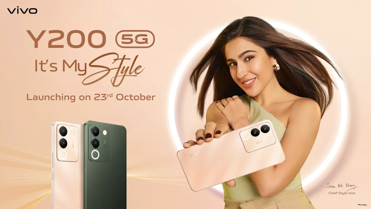 Vivo Y200 5G Jungle Green color teased ahead Oct 23 Indian launch