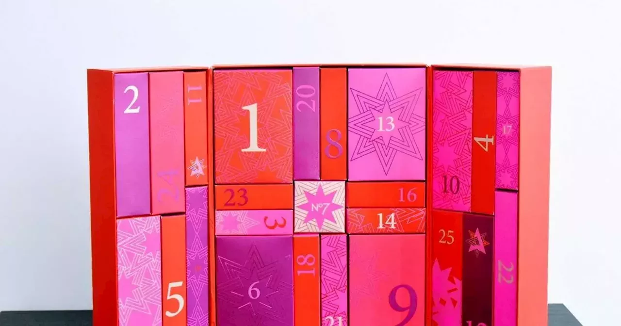 Inside the No7 Boots Advent Calendar that costs £55 but is worth over £200