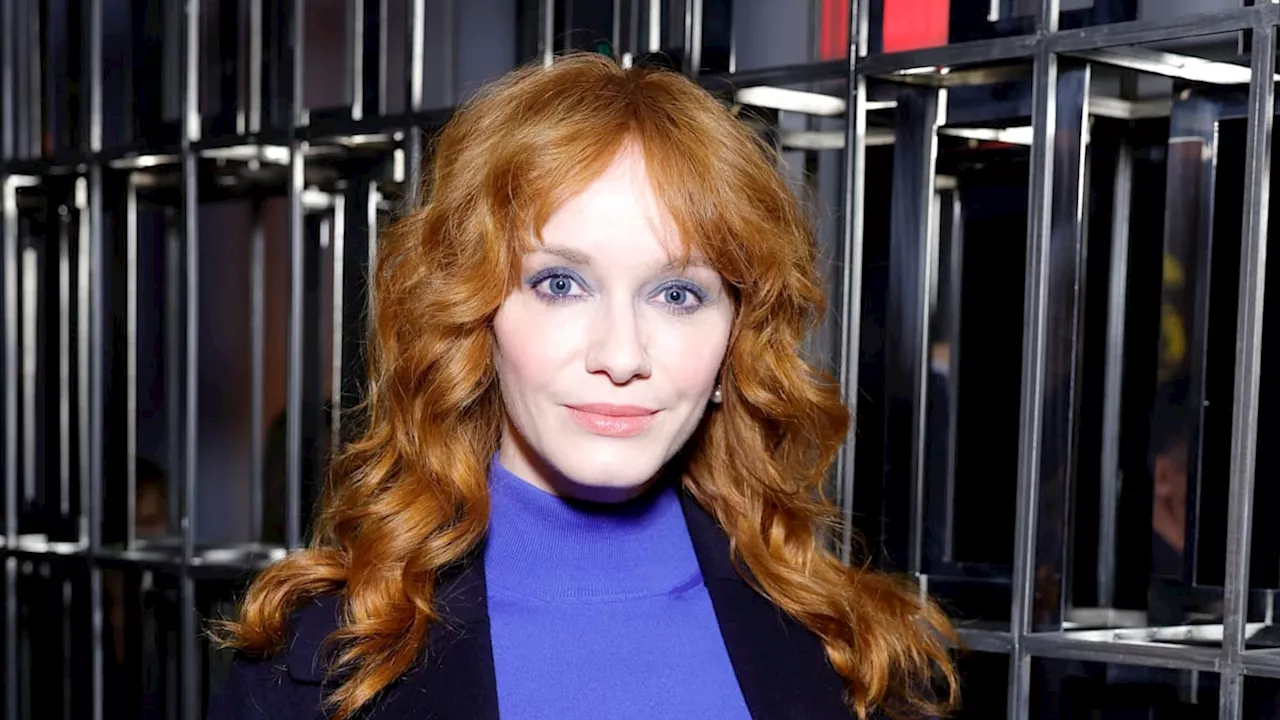 Christina Hendricks pays sexy homage to Madonna as she attends concert: 'I did it'