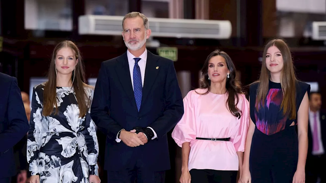 King Felipe and Queen Letizia reunite with Princess Leonor and Infanta Sofia