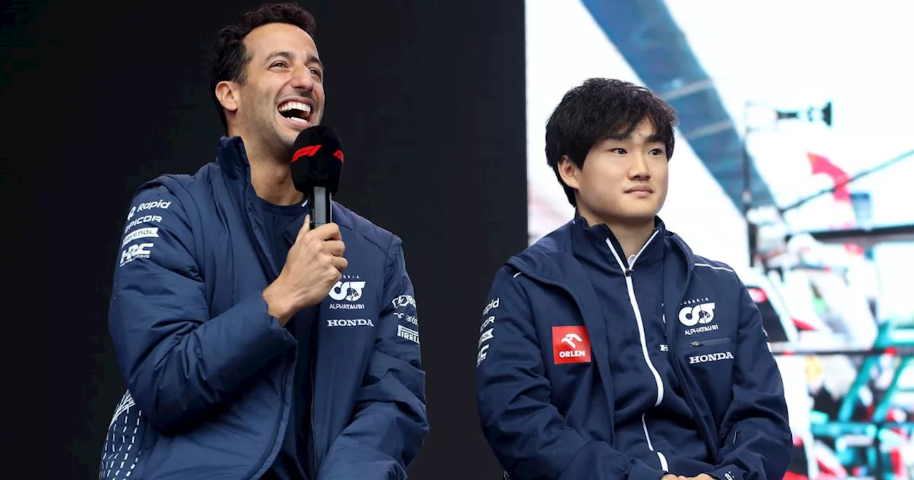 Daniel Ricciardo arrival has F1 team-mate Yuki Tsunoda needing 'emotion control'
