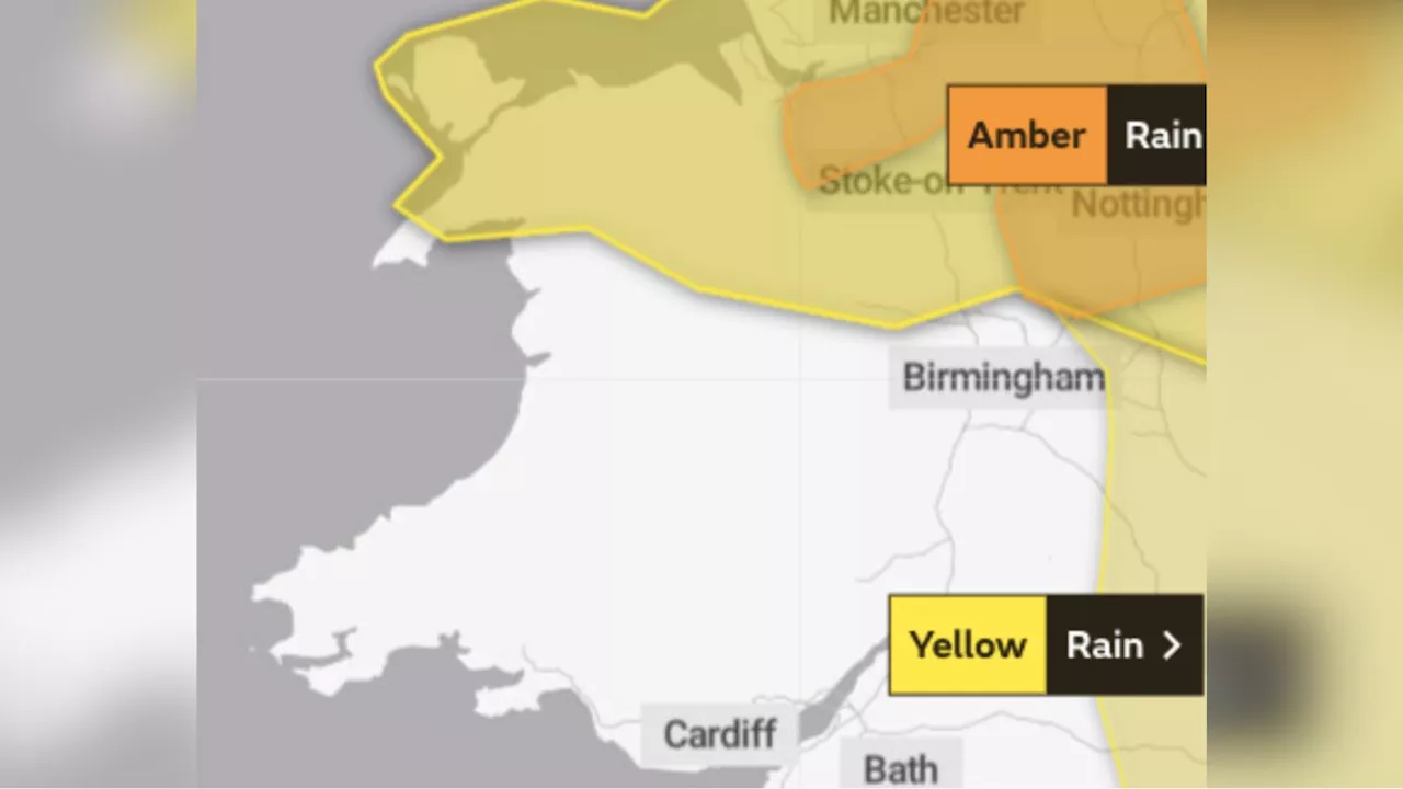 North east Wales covered by amber weather warning as Storm Babet continues to pound UK