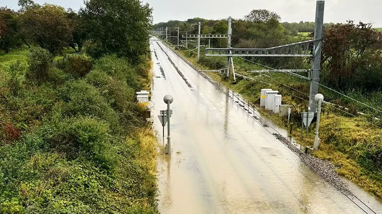 Storm Babet: Wiltshire Train Services Cancelled And Roads Blocked Amid ...