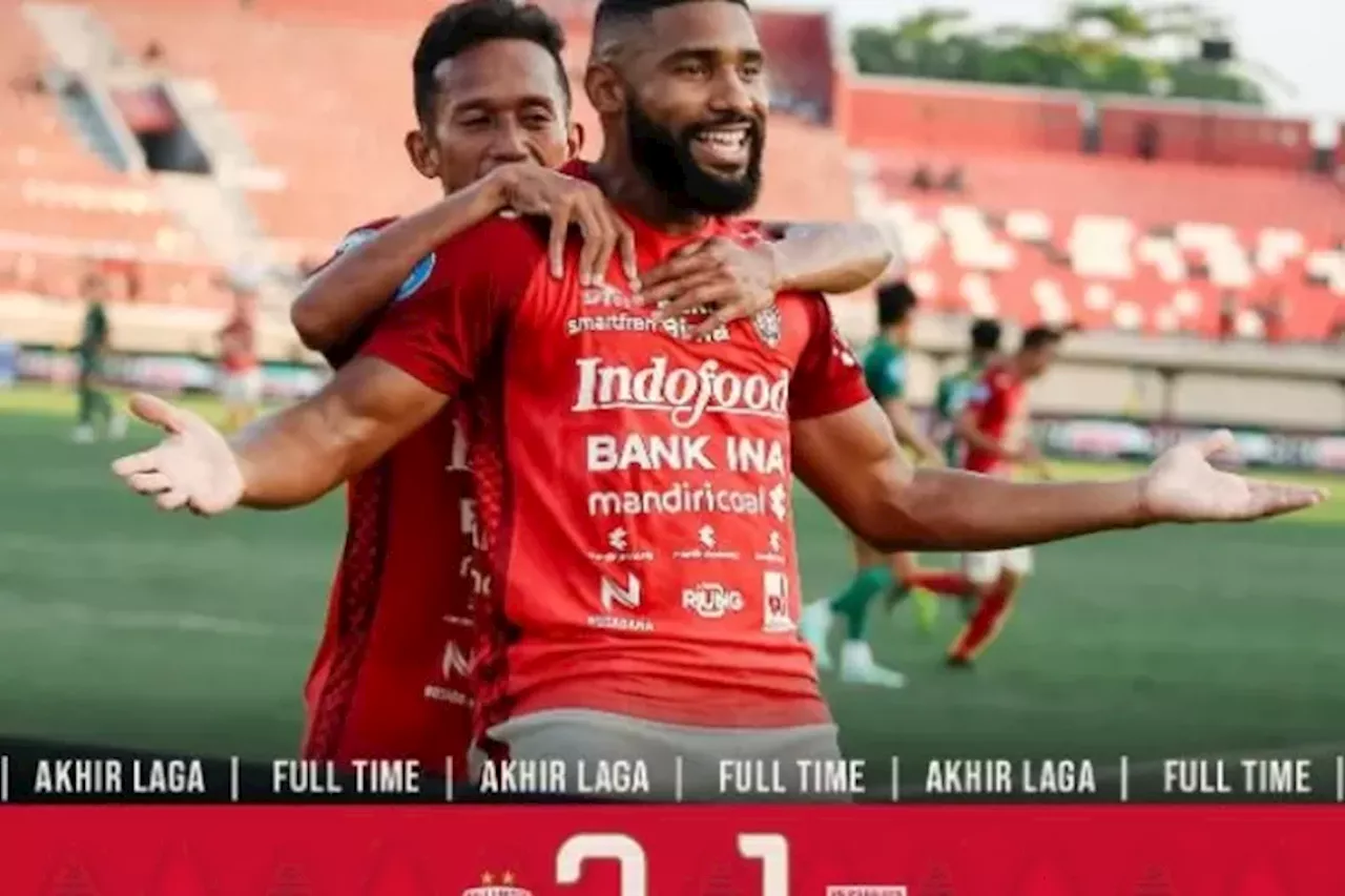 Hasil Liga 1: Persebaya Surabaya Gagal Penuhi Target Setelah Dikalahkan Bali United