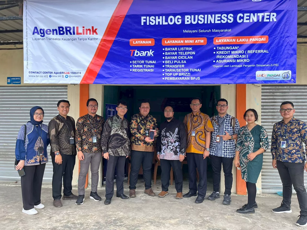 BRI & FishLog Permudah Akses Keuangan Digital bagi Pelaku Usaha Perikanan