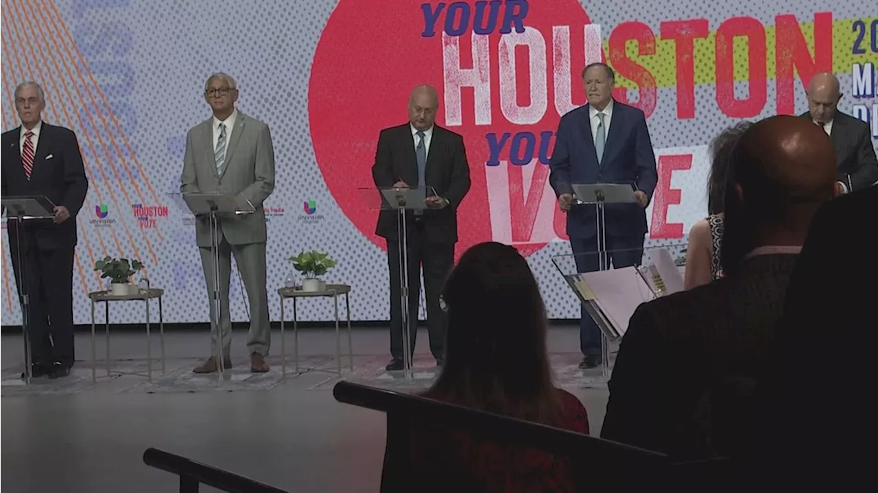 Houston mayoral hopefuls tackle top voter issues ahead of early voting