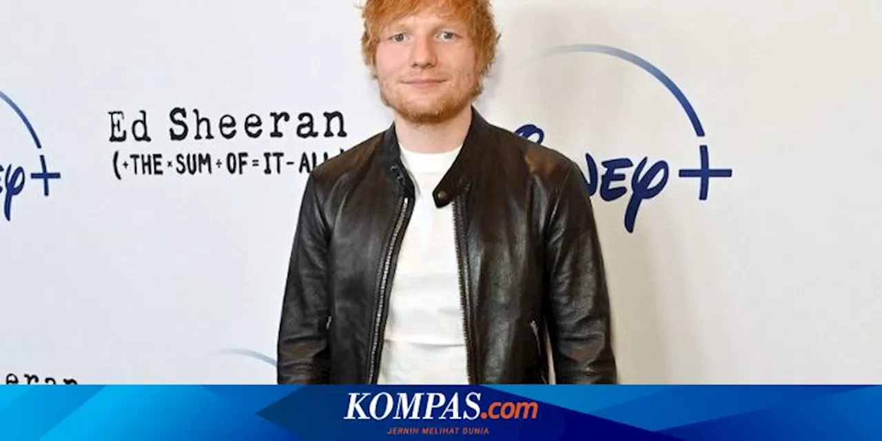 Ed Sheeran Gelar Konser di Indonesia pada 2 Maret 2024