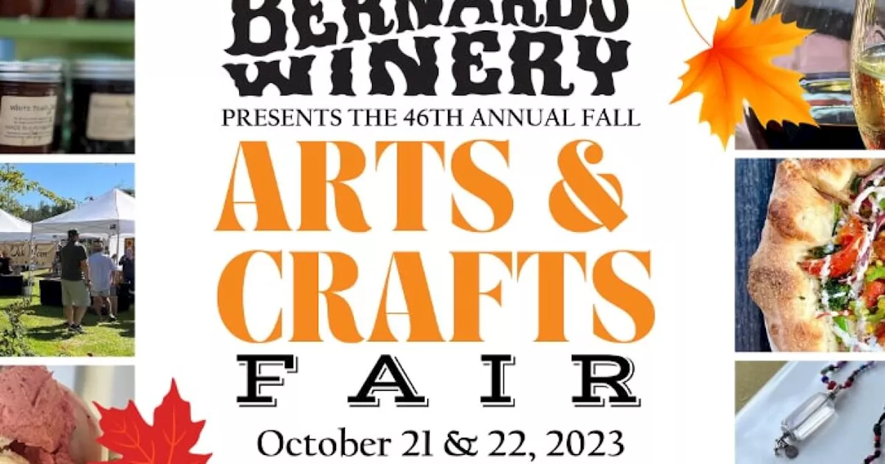 Bernardo Winery Fall Arts & Crafts Fair