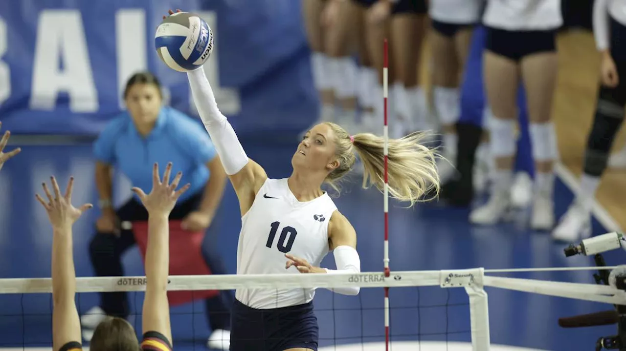 Livingston, No. 9 BYU women's volleyball dominate Iowa State for 10th sweep of year