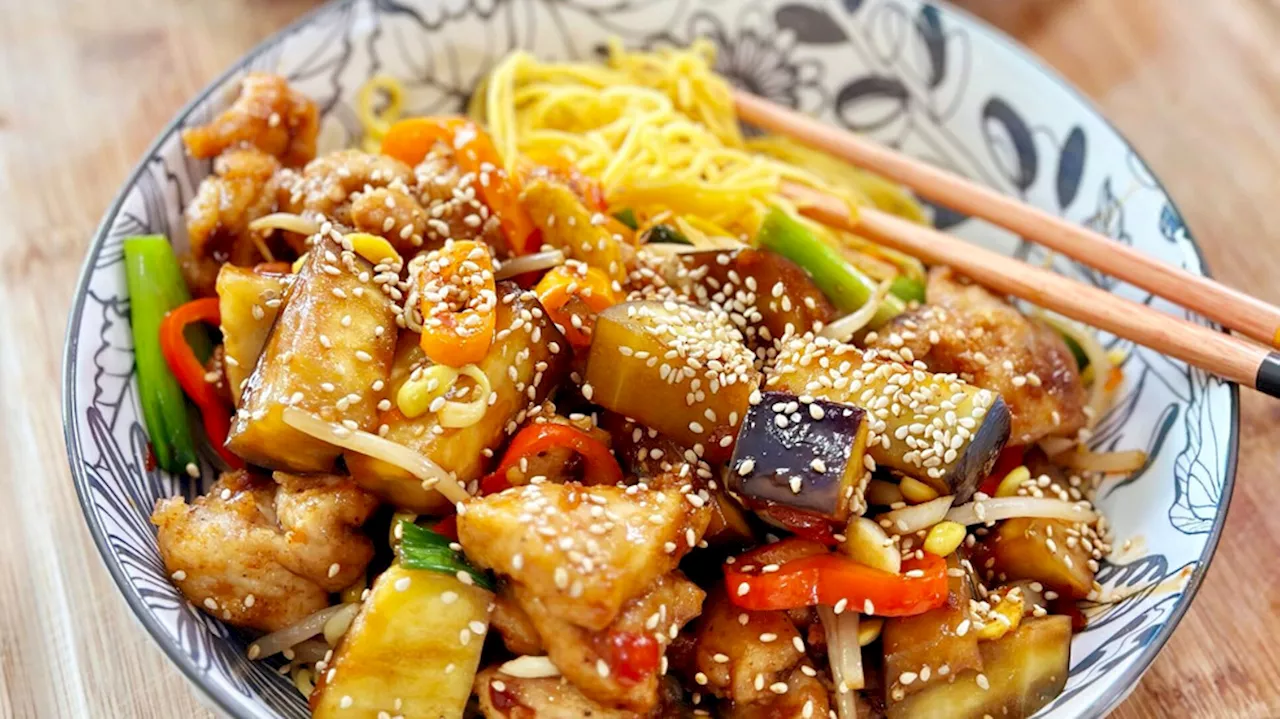 Cooking with Chef Bryan - Sesame Ginger Garlic Chicken Stir Fry