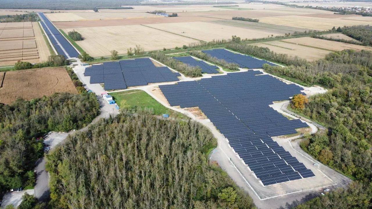 Post-Fessenheim : de nouvelles centrales photovoltaïques voient le jour dans le Haut-Rhin