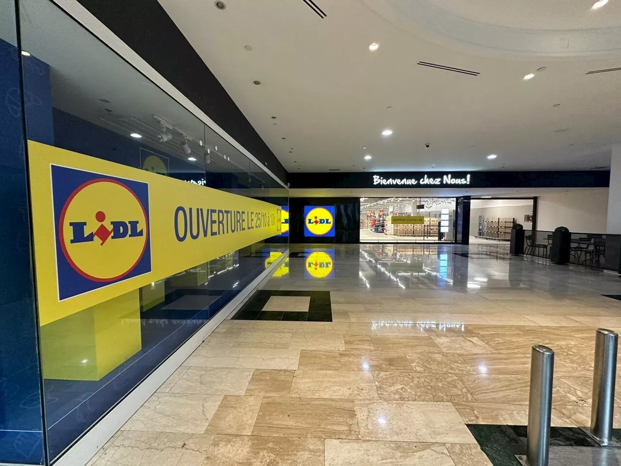 Ile-de-France : Lidl ouvre son premier supermarché dans un centre commercial