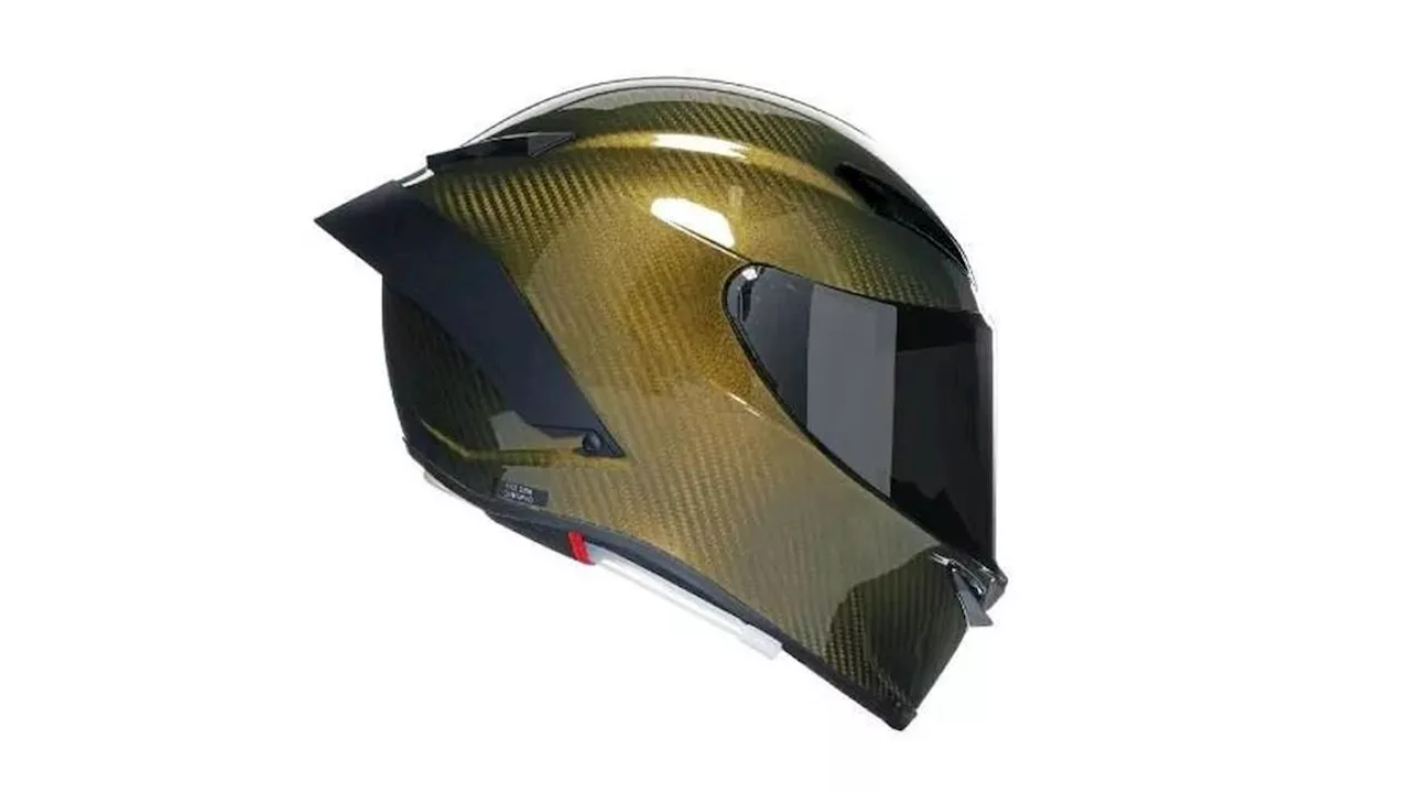 Helm Sultan, AGV Pista GP RR Oro Dibuat 100 Persen Serat Karbon