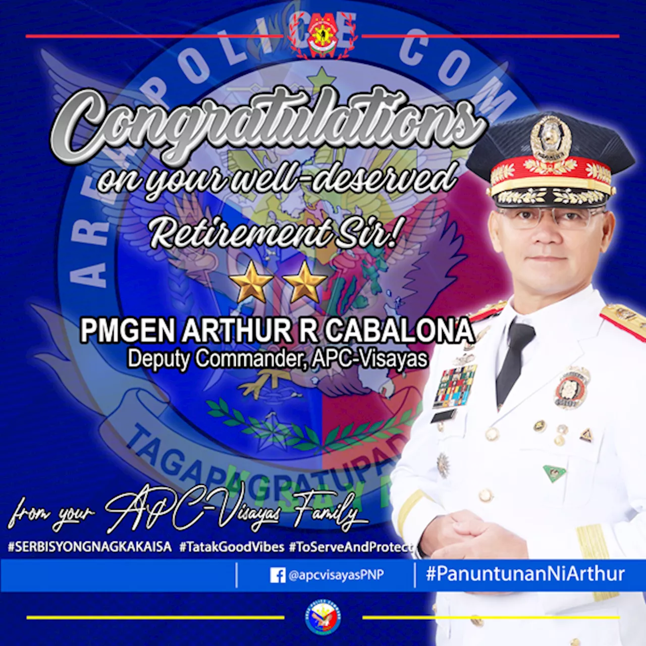 APC-Visayas deputy chief Cabalona retires