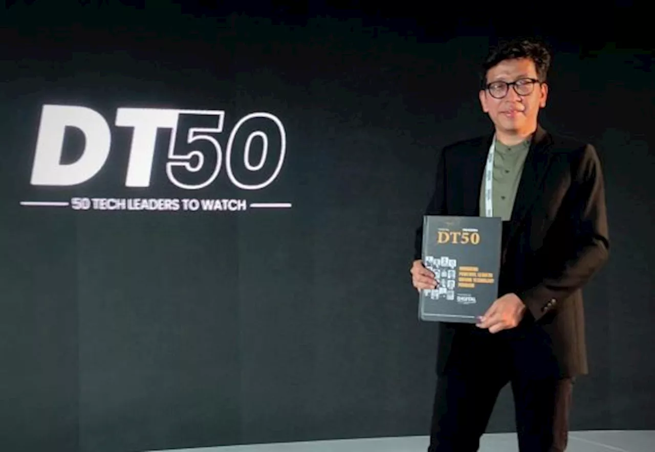 Direktur IT Credit Bureau Indonesia Ivan Irawan Raih Penghargaan DT50 Award 2023