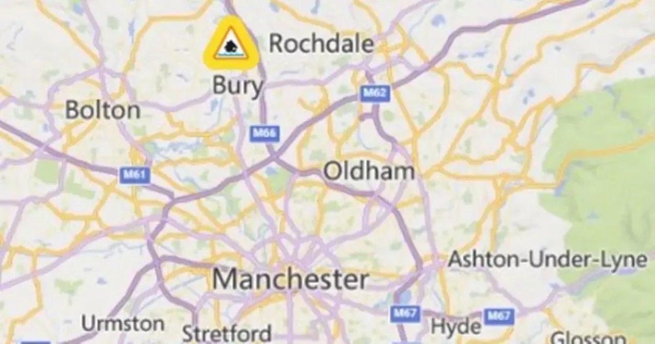 BREAKING: Flood alert issued for Greater Manchester as Storm Babet hits