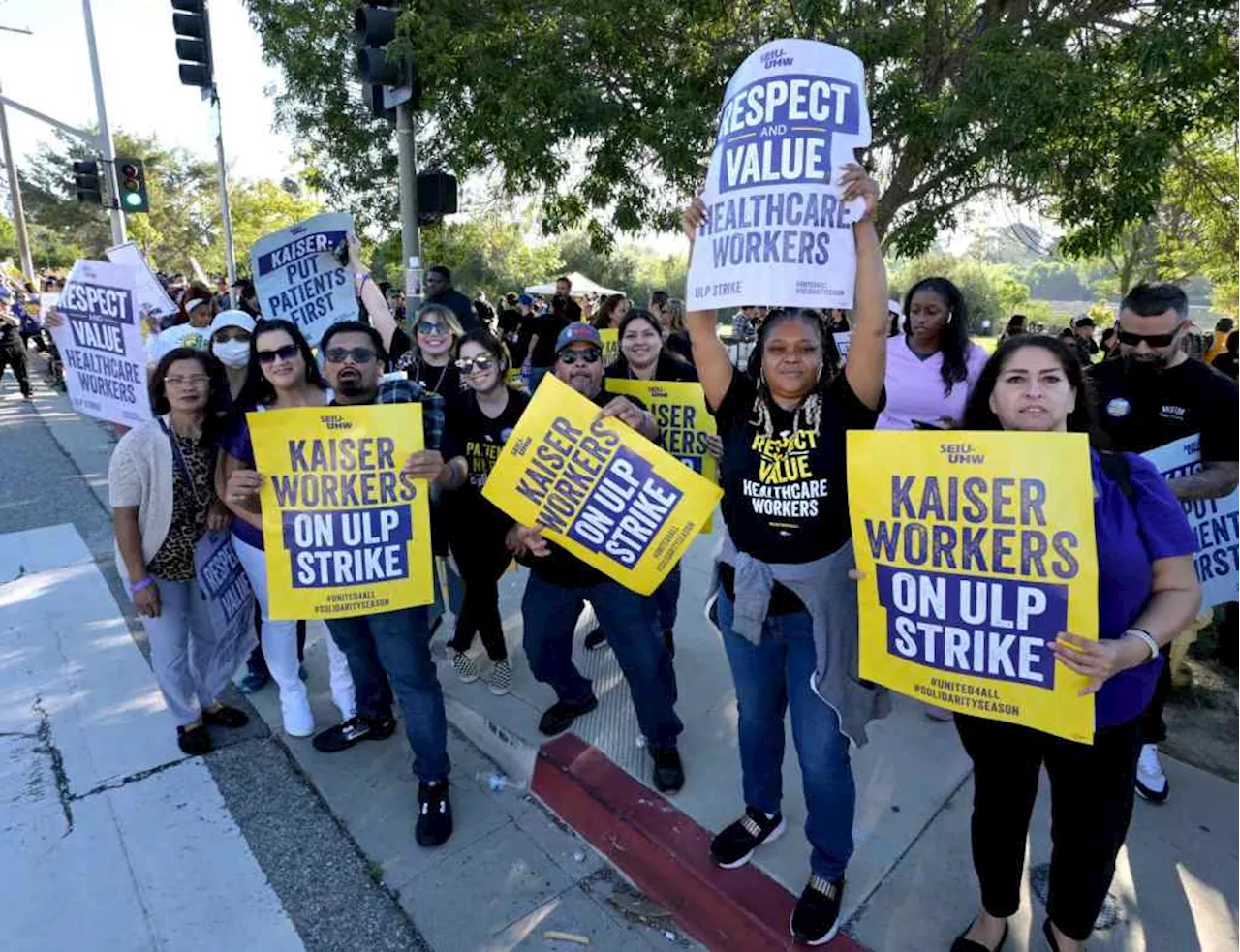 How Kaiser Permanente unions strikes led to ‘historic’ deal