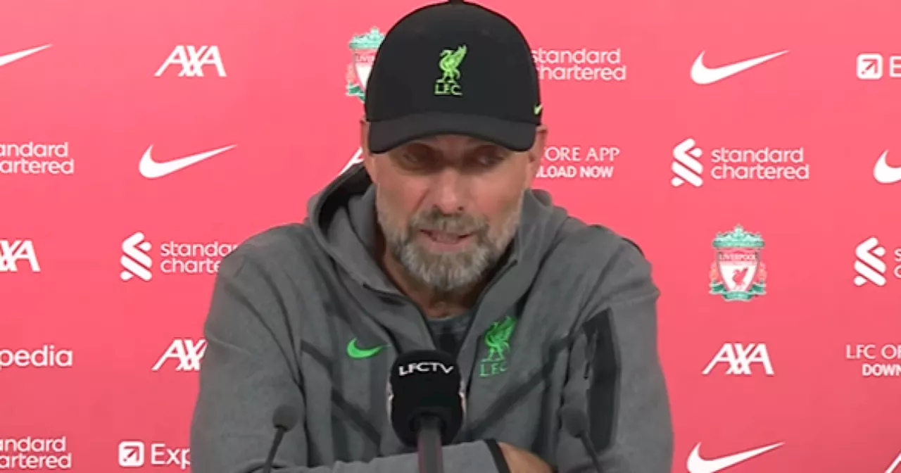 Jurgen Klopp gives Andy Robertson update and names three players who can cover