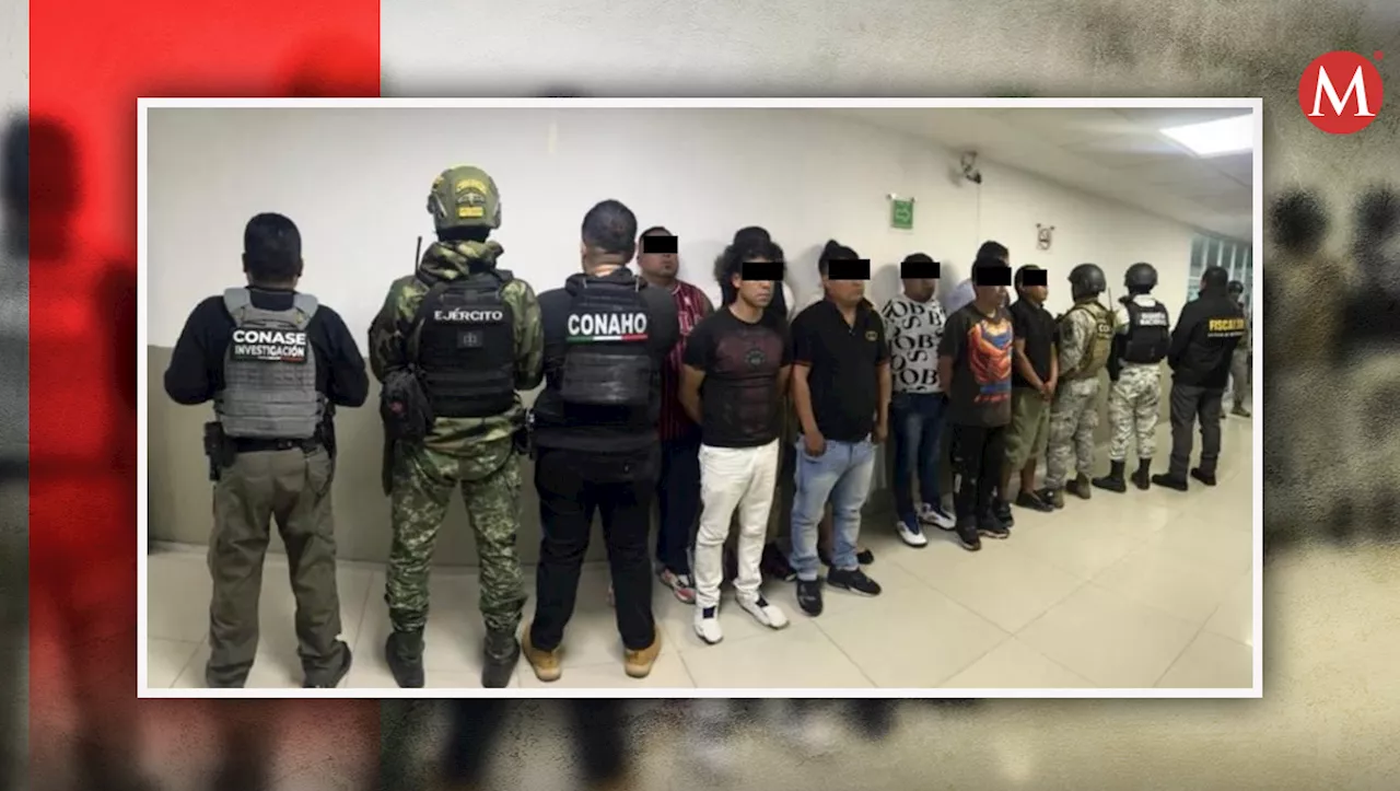 Autoridades estatales y federales detienen a 22 generadores de violencia en Edomex y CdMx