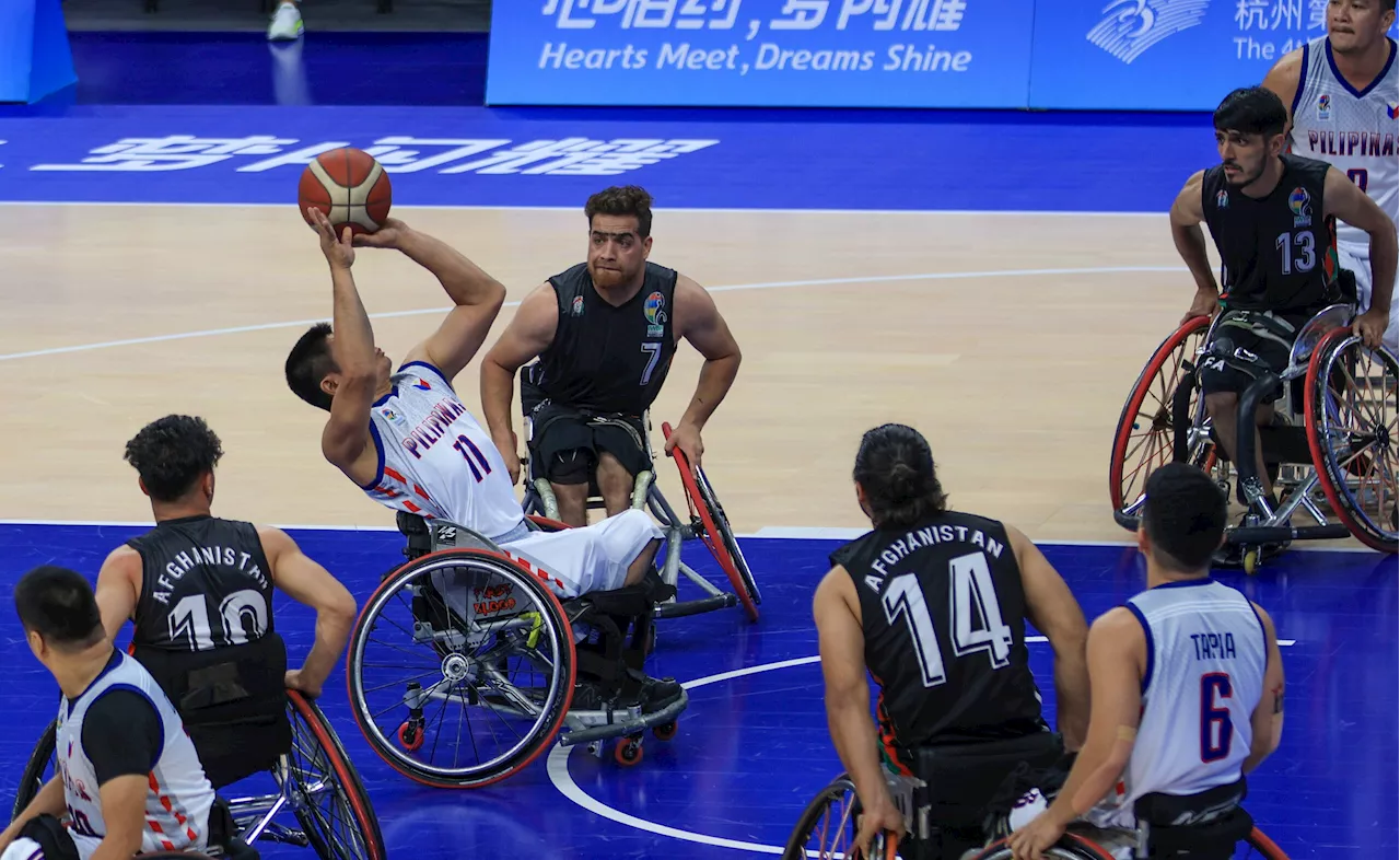 PH Warriors bow to Afghans in Asian Para wheelchair caging