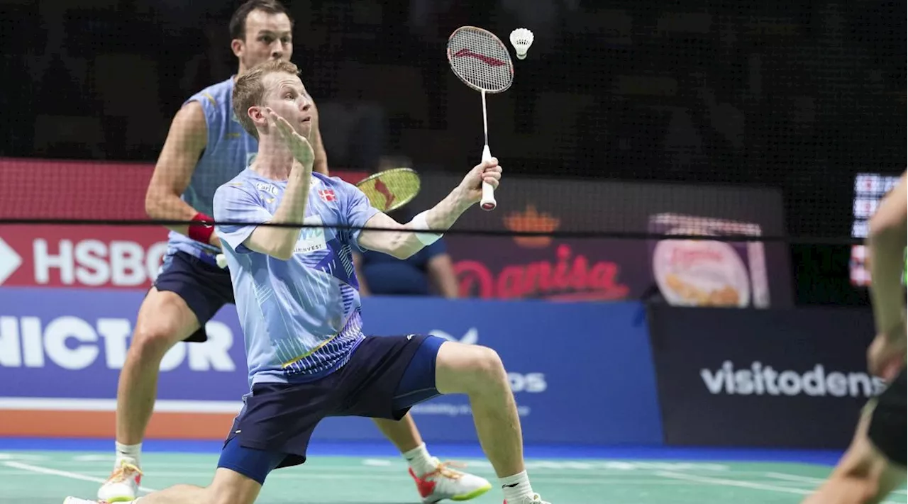 Flyvende herredouble stryger i semifinale i Denmark Open