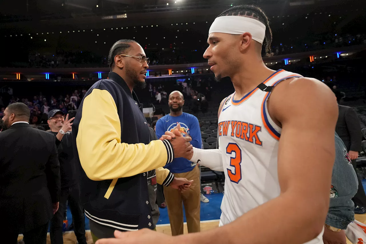 Carmelo Anthony predicted Knicks' Josh Hart would be 'perfect' fit in NYC