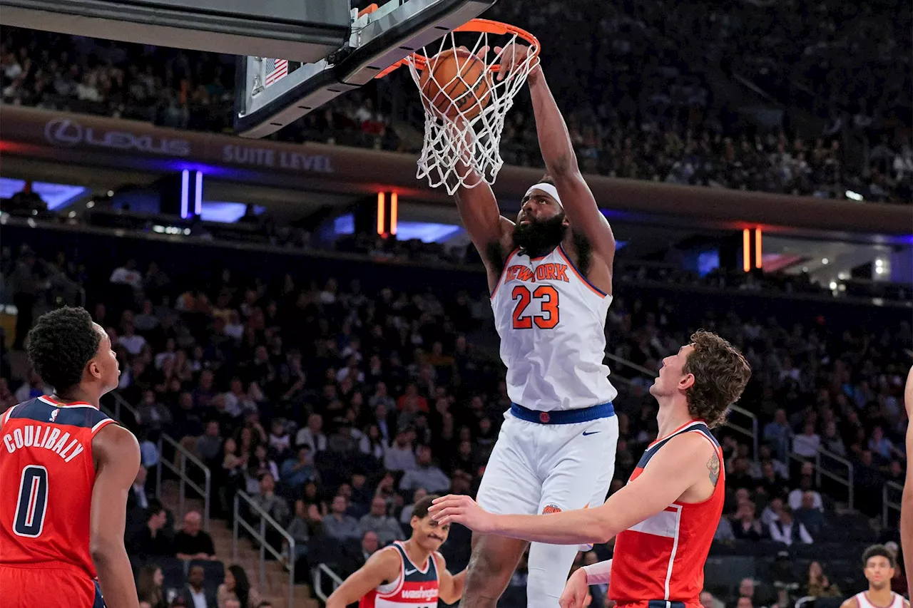 Mitchell Robinson flashed his potential during Knicks' lousy preseason