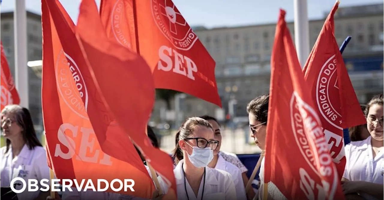 Sindicato dos Enfermeiros Portugueses anuncia greve nacional para 10 de novembro