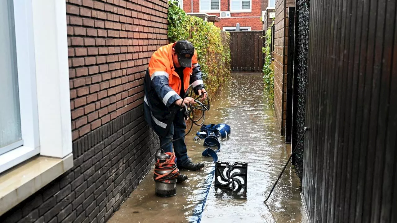 112-liveblog: regen zorgt voor wateroverlast • ongeluk op A2 Maarheeze