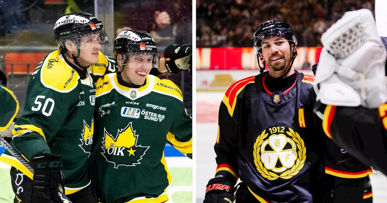 19.00: ÖIK ställs mot storfavoriten Brynäs – följ matchen här