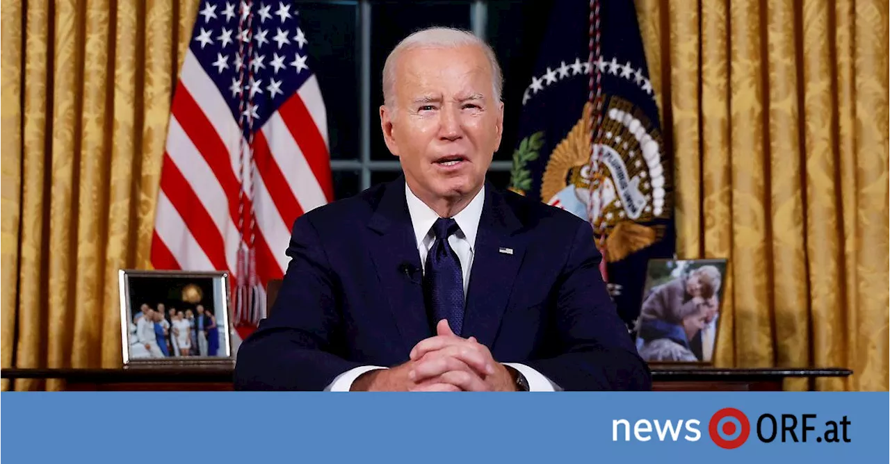 Gelähmter US-Kongress: Biden will neue Hilfen für Ukraine und Israel