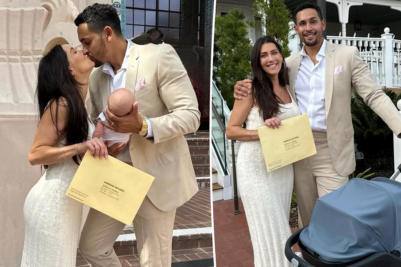 'Bachelor in Paradise' alum Becca Kufrin marries Thomas Jacobs after welcoming first child