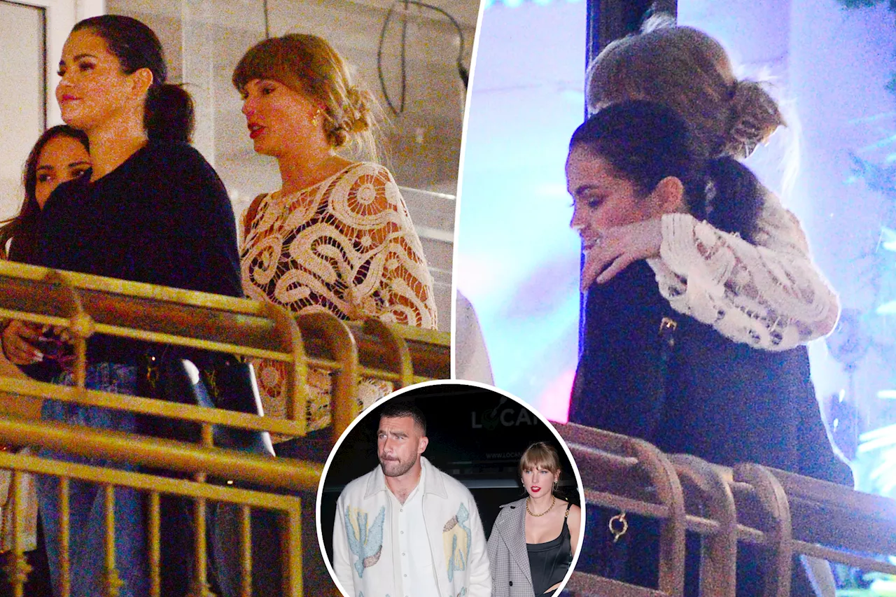 Taylor Swift, Selena Gomez have girls' night out in LA during CT pandemonium over Travis Kelce dining rumors