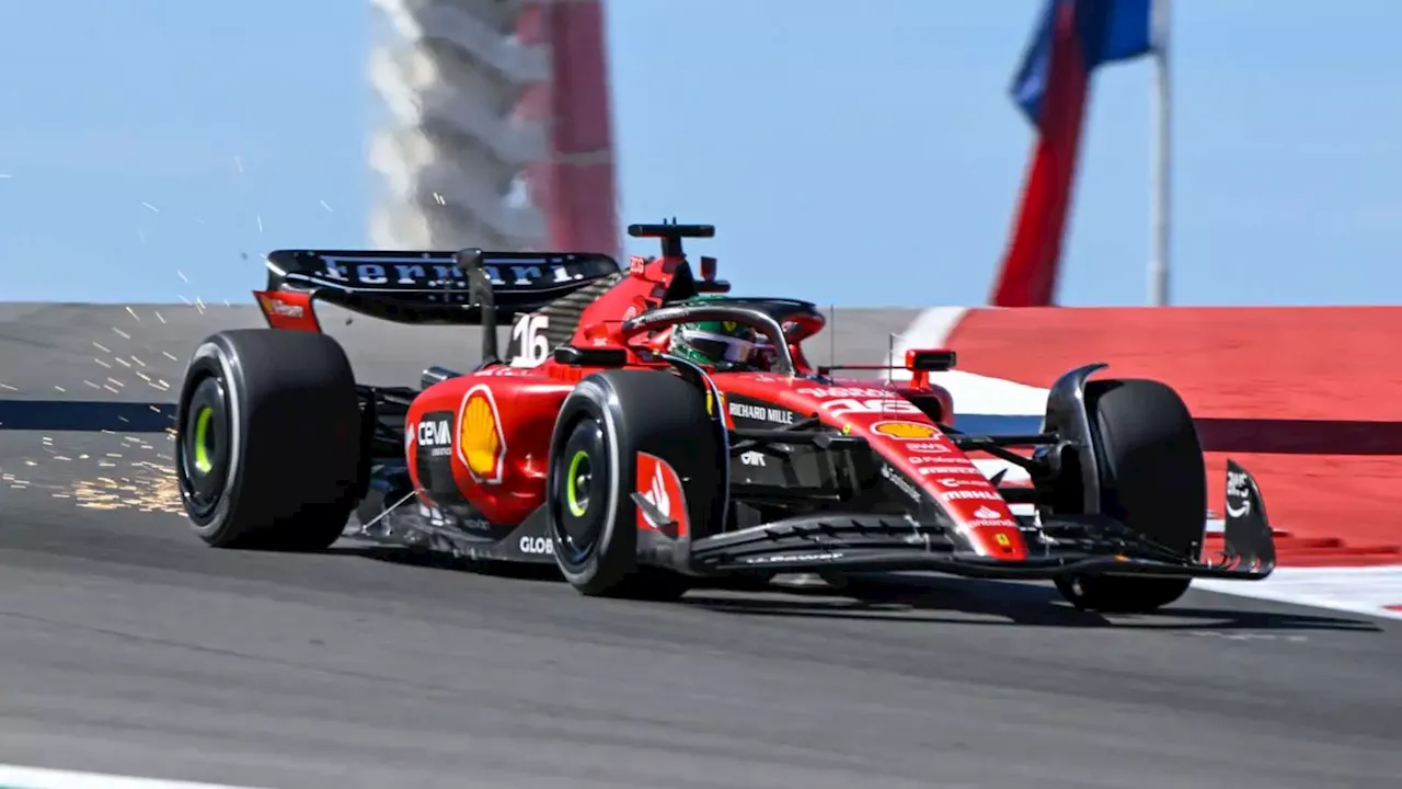 US Grand Prix: Charles Leclerc takes stunning pole, Max Verstappen to start P6