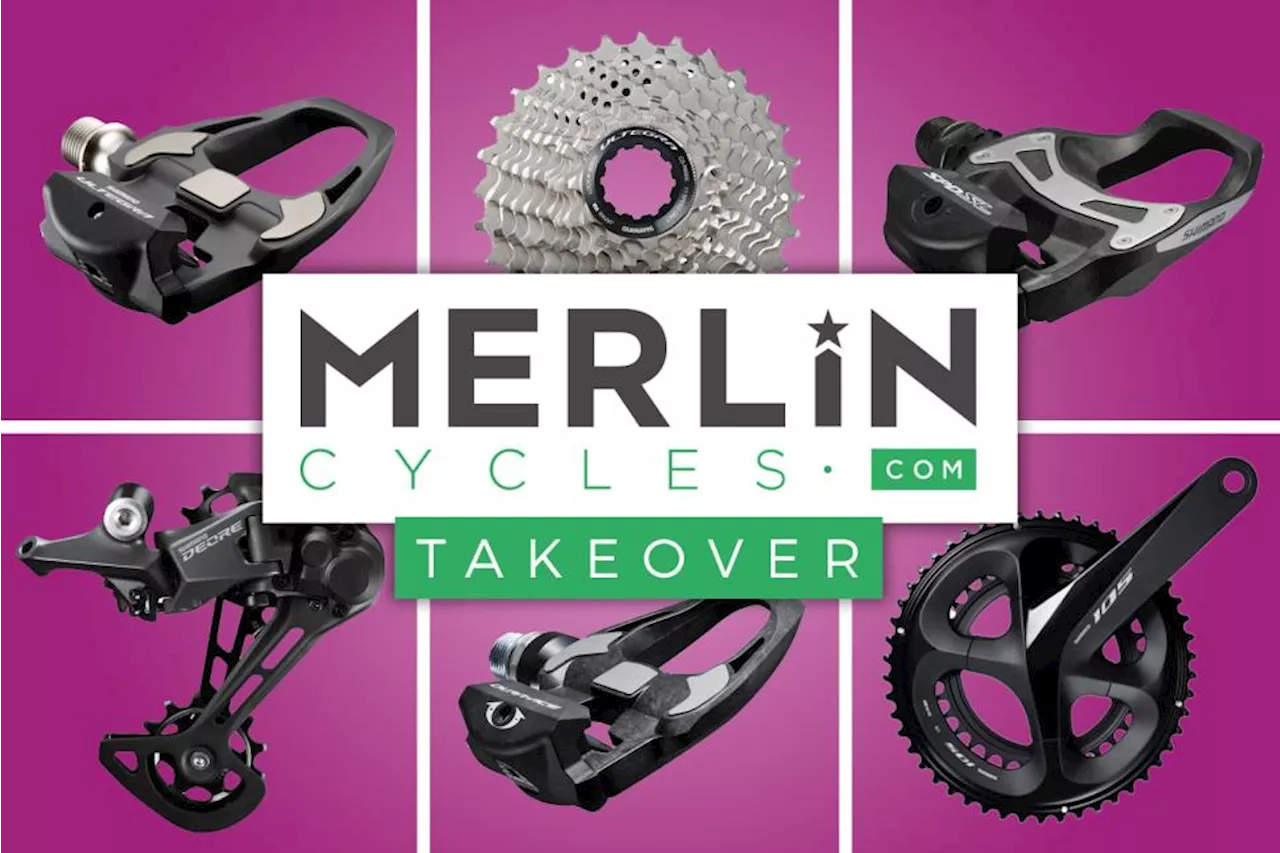 Merlin Dealclincher takeover, Shimano special — Huge savings on Shimano SPD-SL Pedals, 105 and Ultegra chainsets, Deore deals + more