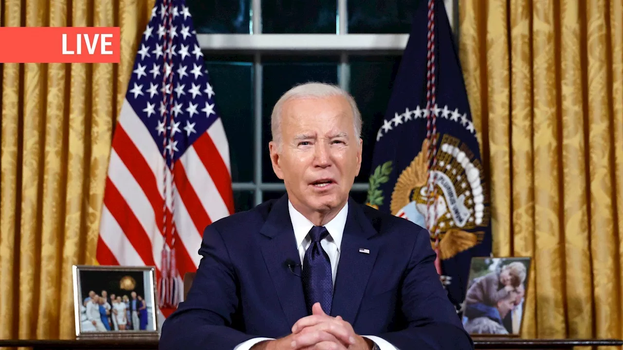 – Guerre en Ukraine : Joe Biden va demander au Congrès de financer 'en urgence' l'aide à Israël et à l'Ukraine