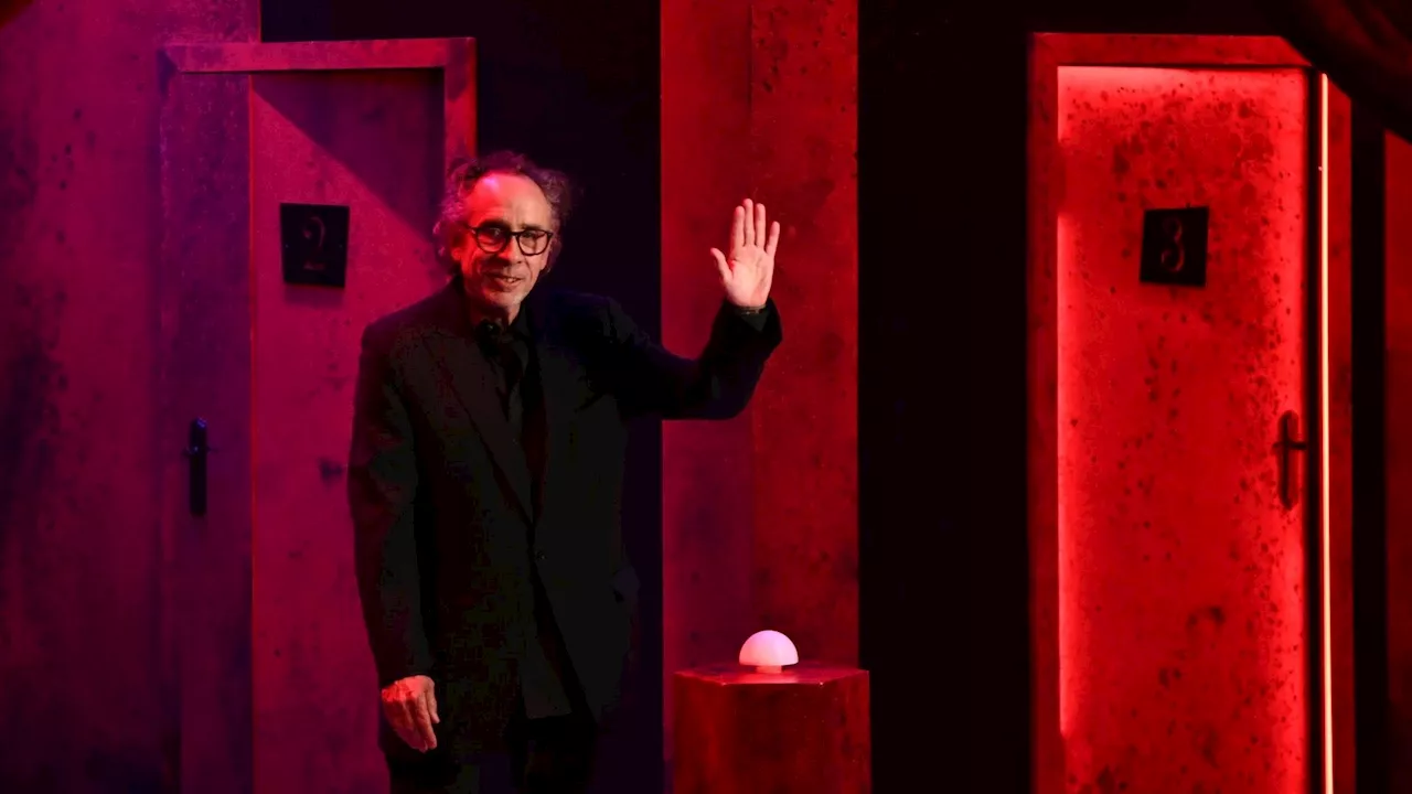 Tim Burton à propos du Labyrinthe : 'Cette exposition, c’est amusant, c’est comme la réalisation d’un film'