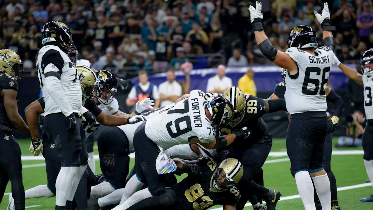 - Highlights: Jaguars besiegen die Saints und feiern vierten Sieg in Serie