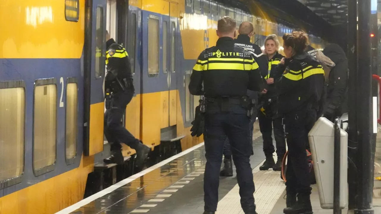 Gewonde bij steekpartij in trein naar Meppel, twee verdachten aangehouden