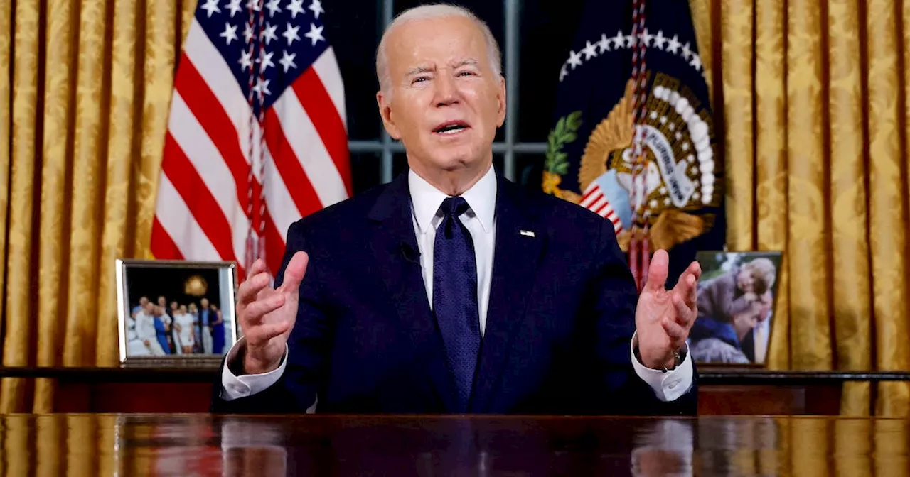 Biden says he thinks aid trucks will get through to Gaza within 2 days