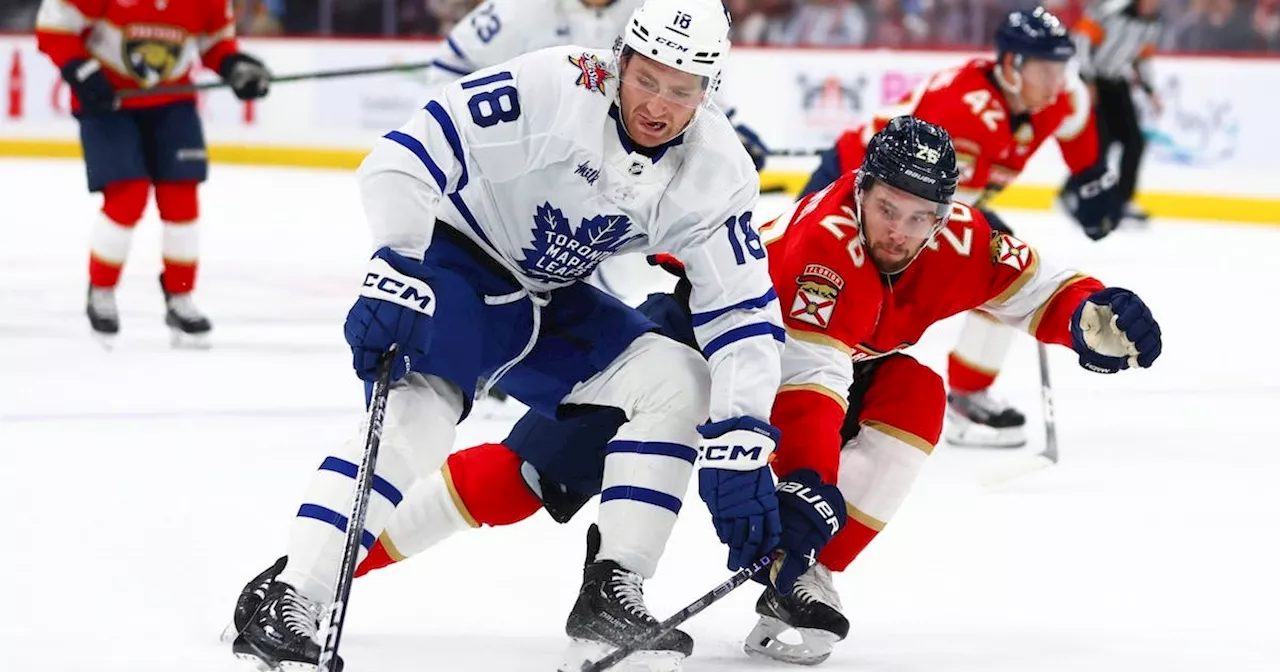 Maple Leafs' lineup changes, but result stays same in loss to Panthers