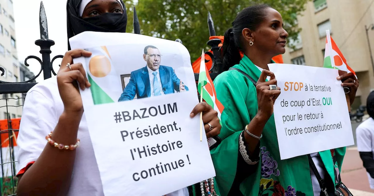 Niger's ousted president Bazoum attempts escape, junta captors claim