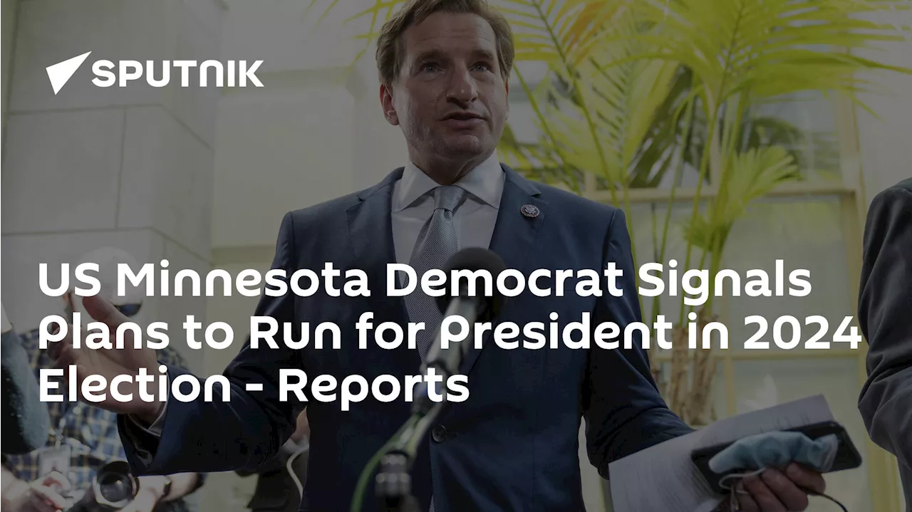 US Minnesota Democrat Signals Plans to Run for President in 2024 Election